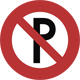 No parking - Proibido estacionar